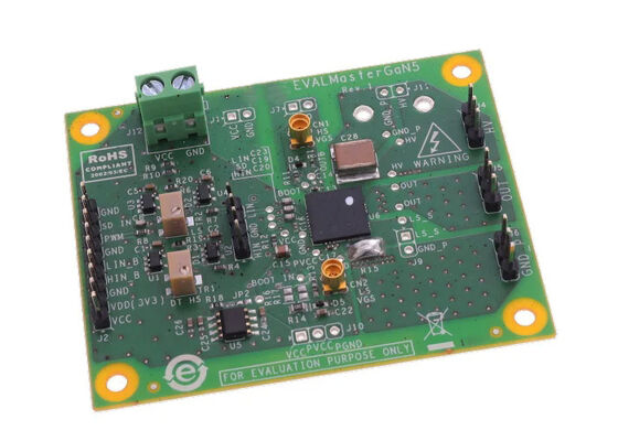 Papan Evaluasi Manajemen Daya Driver Half-Bridge 6V EVALMASTERGAN5 Embedded Solutions