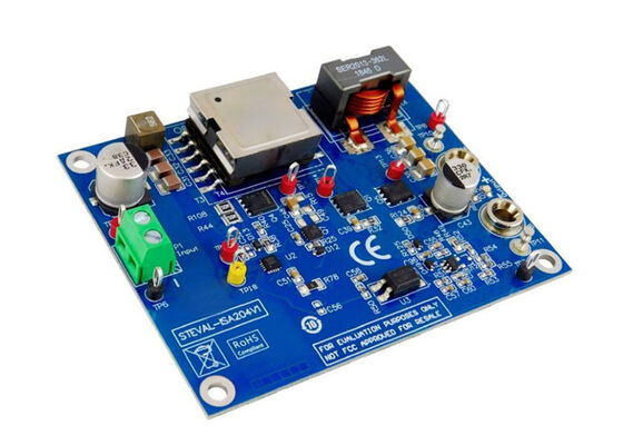 STEVAL-ISA204V1 Embedded Solutions Power Over Ethernet Power Management Evaluation Board (Dewan Evaluasi Manajemen Daya Ethernet)
