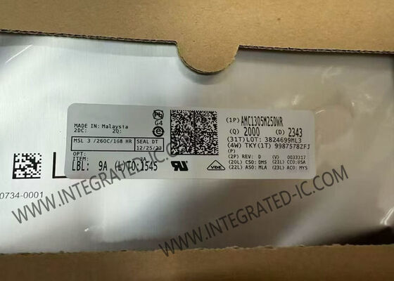 AMC1305M25DWR Diperkuat Terisolasi Delta Sigma Modulator Integrated Circuit Chip dengan Resolusi 16-bit dan 78k Sampling Rate