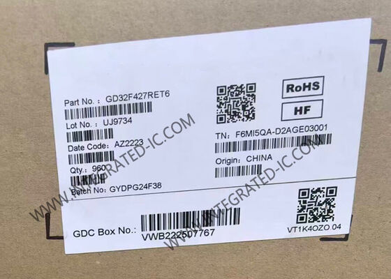 GD32F427RET6 Mikrokontroler MCU Precision Single 32-Bit 200MHz 2.6V hingga 3.6V Mikrokontroler