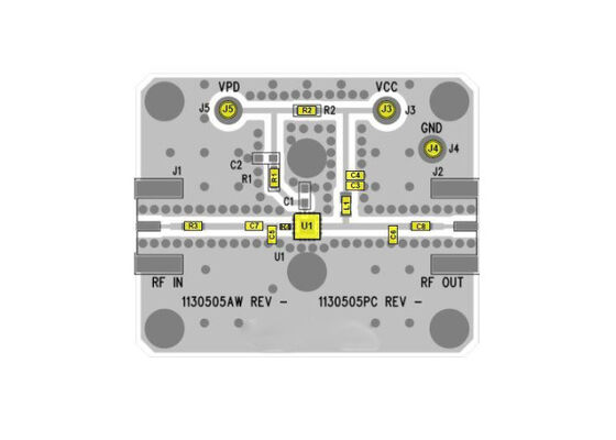 QPA9119-PCB2140 Embedded Solutions 2.11GHz To 2.17GHz High Linearity Amplifier Evaluation Board