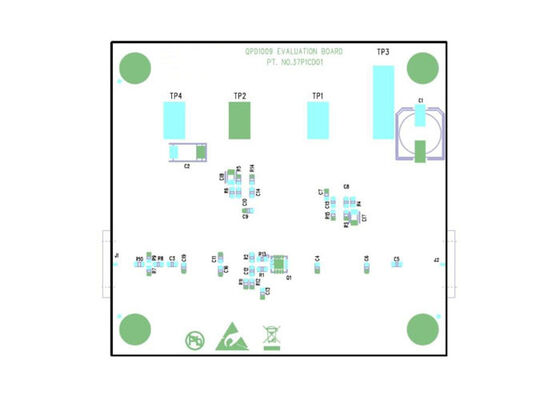 QPD1009EVB01 Solusi Tertanam Papan Evaluasi Transistor RF GaN 15W QPD1009