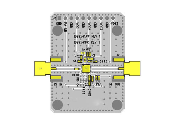 QPA9501PCB401 Papan Evaluasi Penguat Daya LTE-U/LAA 3 Tahap Solusi Tertanam