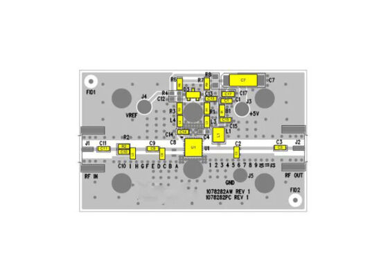 TQP7M9106-PCB900 Solusi Tertanam Amplifier Linearitas Tinggi 2 Watt Papan Evaluasi