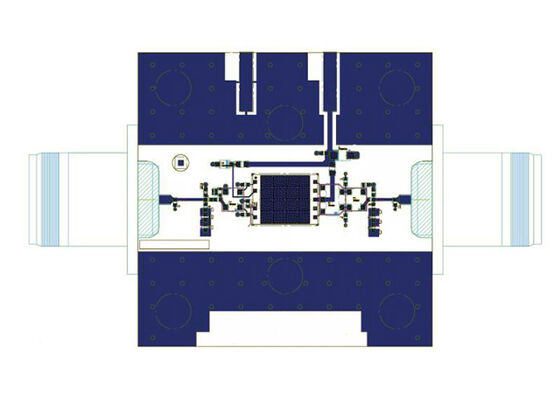 RFCM4363PCBA-410 Solusi Tertanam 45MHz hingga 1218MHz GaAs/GaN Push Pull Module Evaluation Board