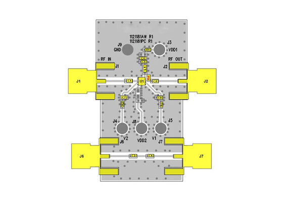 TQL9063-PCB Embedded Solutions 1.5GHz To 4GHz Low Noise Gain Block Amplifier Evaluation Board
