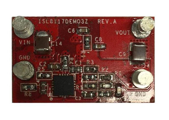 ISL8117DEMO3Z Solusi Tertanam ISL8117 PWM Step-Down Synchronous Controller Demonstration Board