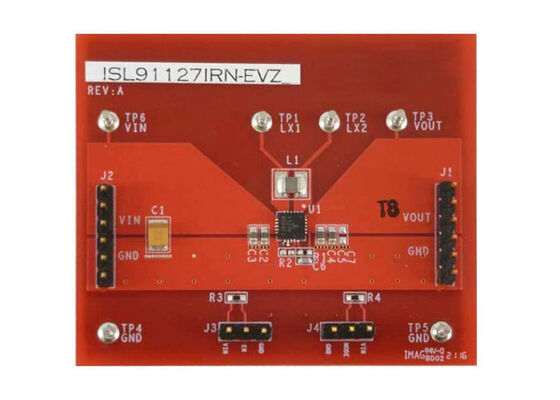 Papan Evaluasi Regulator Buck-Boost ISL91127 4.5A ISL91127IRN-EVZ Embedded Solutions
