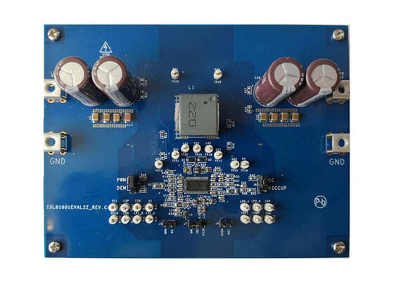 ISL81801EVAL2Z Dewan Evaluasi Solusi Tertanam Untuk ISL81801 4-Switch Buck-Boost Synchronous Controller