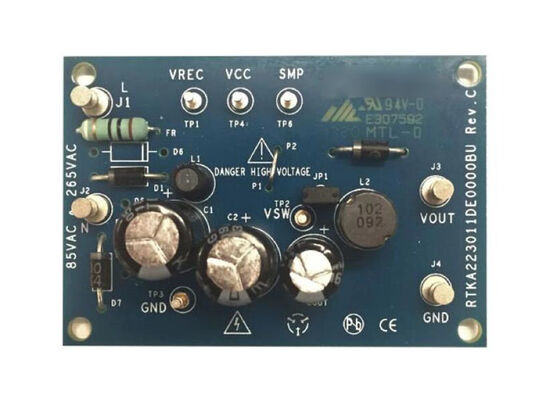 Papan Evaluasi Solusi Tertanam RTKA223011DE0000BU Untuk Konverter Buck Tegangan Tinggi RAA223011