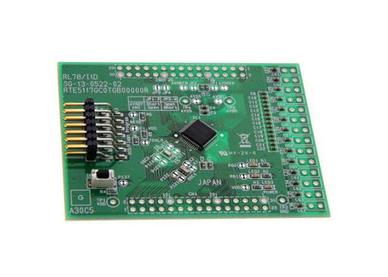 RTE5117GC0TGB00000R Solusi Embedded RL78/I1D CPU Board R5F117GC 16-Bit MCU Evaluation Board