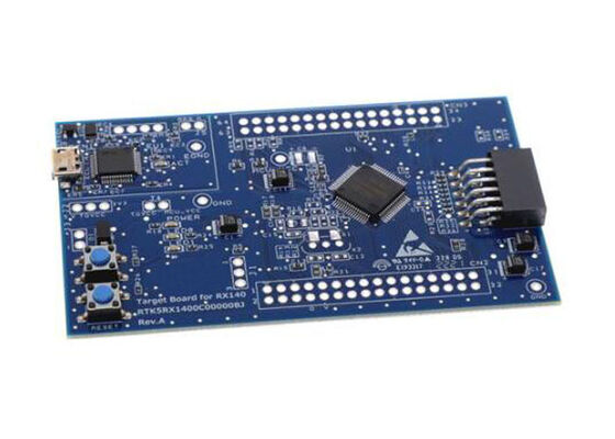 RTK5RX1400C00000BJ Embedded Solutions Target Board RX100 RXv2 Core 32-Bit MCU Evaluation Board