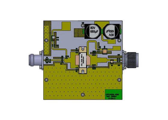 QPD1028LEVB6 Solusi Tertanam 750W 65V GaN RF Input-Matched Transistor Evaluation Board