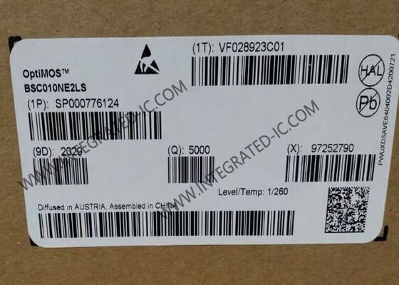 BSC010NE2LS OptiMOS 25V 100A Transistor MOSFET Daya Saluran-N dengan Resistansi Drain-Source 1 mOhm