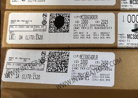 MC33063ADRJR Integrated Circuit Chip 1.5A Boost/Buck/Inverting Switching Regulator dengan Frekuensi 100kHz