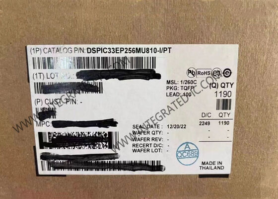 DSPIC33EP256MU810-I/PT Mikrokontroler MCU 60MIPS 16-Bit DSC Dengan Kontrol Motor Dual