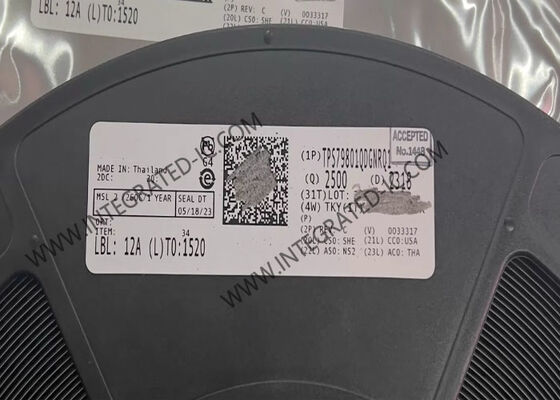 TPS79801QDGNRQ1 Chip Sirkuit Terpadu Tingkat Otomotif 50mA Regulator Linear LDO Low-Dropout