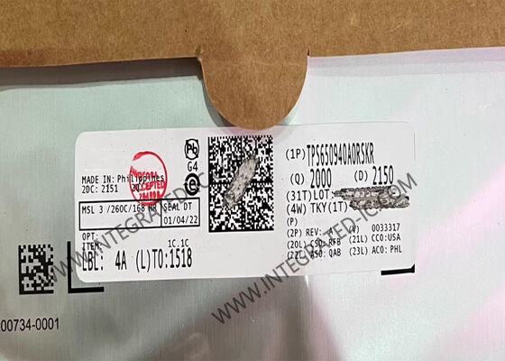 TPS650940A0RSKR Chip Sirkuit Terpadu IC Manajemen Daya dengan Arus Keluaran 21A dan 12 Output untuk Platform Apollo Lake