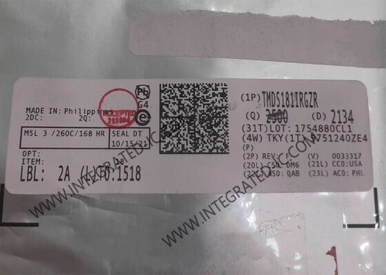 TMDS181IRGZR Integrated Circuit Chip HDMI Retimer dengan Data Rate 6 Gbps dan Dukungan 4k2k60p dalam Mode Retimer