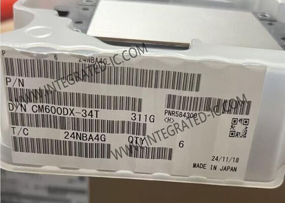 Modul IGBT Otomotif CM600DX-34T dengan Sakelar Daya Tinggi 1700V 600A Modul Daya IGBT