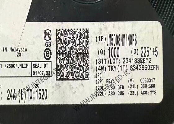 Chip Sirkuit Terpadu LM5008MM Regulator Switching Buck DC/DC dengan Tegangan Input 95V Arus Output 350mA dan Waktu Aktif Konstan