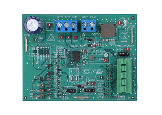 DRV8316REVM Solusi Tertanam DRV8316R Modul Evaluasi Pengemudi Motor PWM Tiga Fase