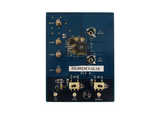 ISL8023EVAL3Z Solusi Tertanam 1MHz 3A Dewan Evaluasi Regulator Buck Sinkron