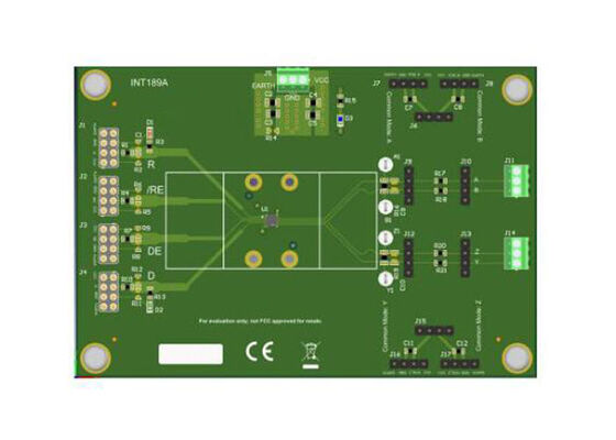 Modul Evaluasi Transceiver RS-485 Full-Duplex RS485FLDPLXDRCEVM Embedded Solutions