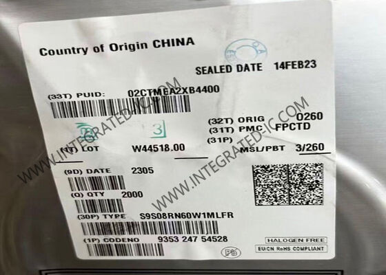 S9S08RN60W1MLFR Otomotif 8-Bit S08 Mikrokontroler MCU dengan Kecepatan 20MHz dan 60KB Flash Memory