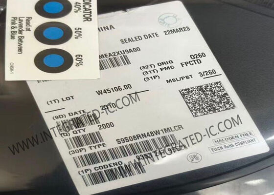 S9S08RN48W1MLCR 8-Bit S08 Mikrokontroler MCU dengan Kecepatan 20MHz 48KB Flash Memory dalam Paket LQFP32