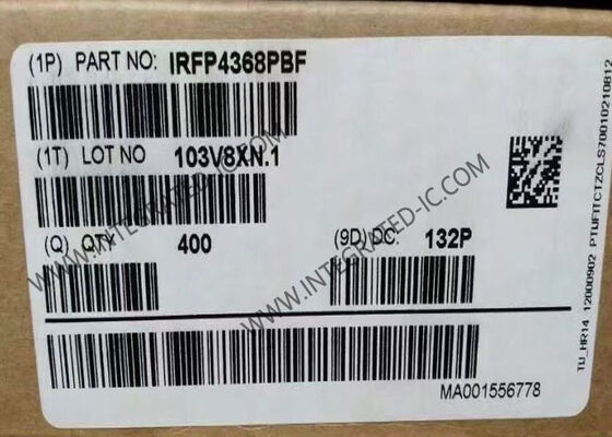 IRFP4368PBF Power MOSFET 75V 195A 1.85 mOhms N-Channel StrongIRFET Transistor dalam Paket TO-247