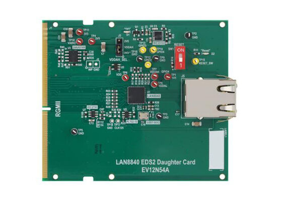 EV12N54A Solusi Tertanam LAN8840 EDS2 Kartu Anak Transceiver PHY Ethernet