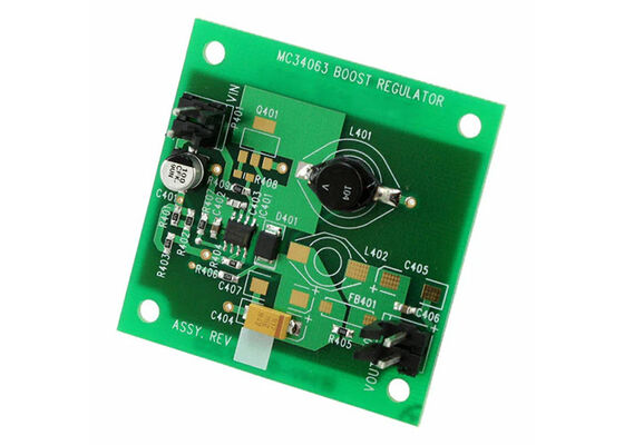 Papan Evaluasi Regulator Switching Buck/Boost Inverting Solusi Tertanam MC34063SMDBGEVB