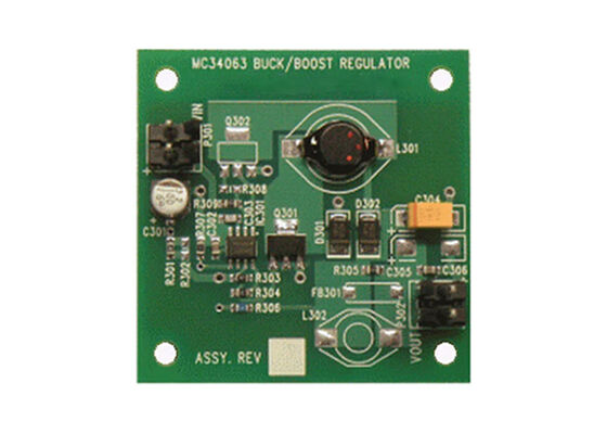 MC34063SMDBBGEVB Solusi Tertanam 3V hingga 6V Buck-Boost DC/DC Regulator Evaluation Board