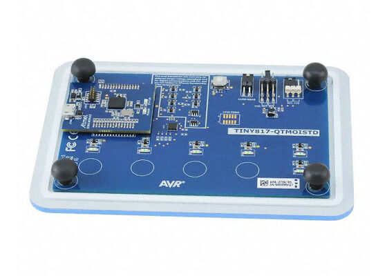 Solusi Tertanam ATTINY817-QTMOISTD AVR ATtiny FuSa Touch Capacitive Sensor Evaluation Board