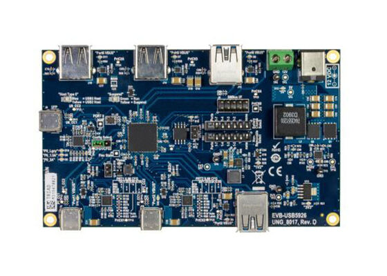 EVB-USB5926 Solusi Tertanam USB5926 6-Port USB3.2 TYPE-C UP SmartHub Evaluation Board