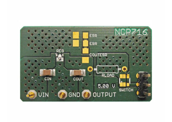 Papan Evaluasi Regulator Tegangan Linear Saluran Tunggal 80mA NCP716MTTBGEVB Embedded Solutions