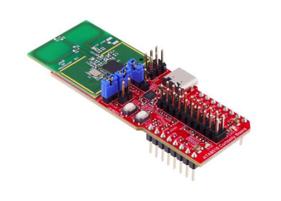 EV82M22A Solusi Embedded ATA8510 RF Transceiver Curiosity Board