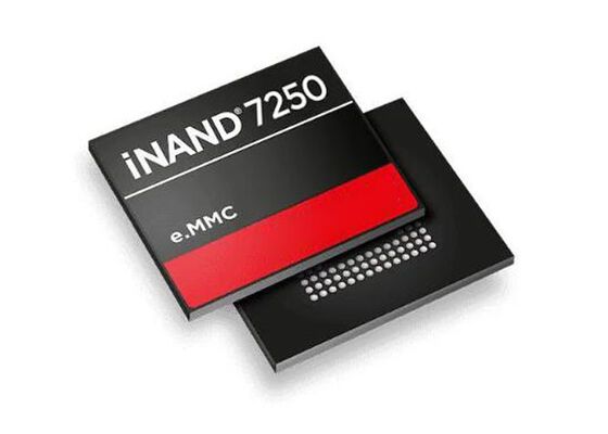 SDINBDG4-8G Chip IC Memori 8GB iNAND 7250 eMMC Flash Drive dengan Antarmuka eMMC 5.1 HS400 untuk Aplikasi Industri