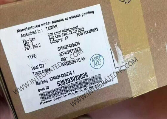 Mikrokontroler STM32F429IET6 MCU 180MHz 32-Bit ARM Cortex-M4 dengan Memori Flash 2 MB