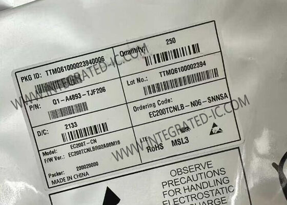 EC200TCNLB-N06-SNNSA Wireless Communication Module EC200T-CN LTE Cat 4 Dioptimalkan untuk M2M dan IoT dengan Downlink 150 Mbps