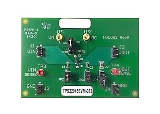 Modul Evaluasi Solusi Tertanam TPS22945EVM-082 Untuk Sakelar Beban TPS22945