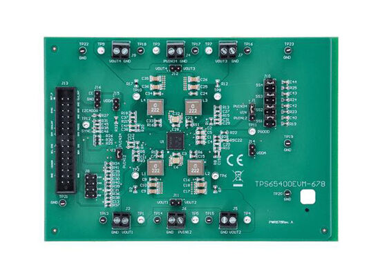TPS65400EVM-678 Solusi Tersemat TPS65400 Modul Evaluasi Konverter Quad sinkron
