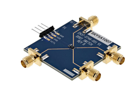 SKY5A1007EK1 Solusi Embedded SKY5A1007 400MHz Ke 5.9GHz DPDT Switch Evaluation Board