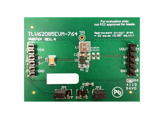 Modul Evaluasi Solusi Tertanam TLV62085EVM-764 Untuk Konverter Step-Down 3A TLV62085