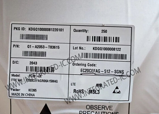 EC20CEFAG-512-SGNS High Precision LTE Cat 4 Modul Komunikasi Wireless