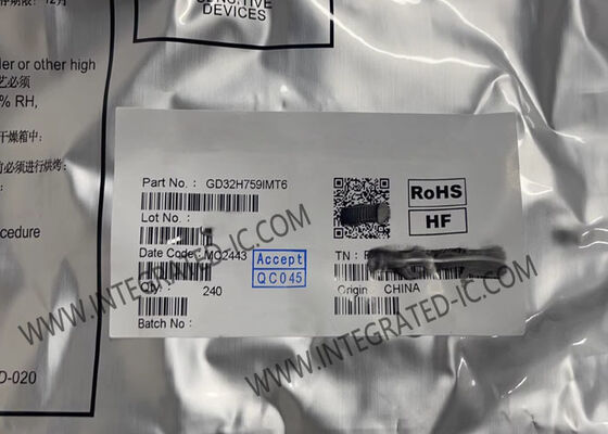 GD32H759IMT6 32-Bit Microcontroller MCU dengan 600MHz Arm Cortex-M7 untuk Aplikasi IoT
