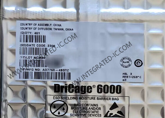 AD7768-4BSTZ 24Bit Analog Untuk Digital Converter Integrated Circuit Chip dalam LQFP64 Paket