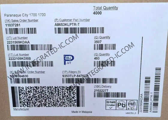 A8653KLPTR-T Chip Sirkuit Terpadu Regulator Buck Sinkron dengan Rentang Input 4V hingga 36V dan Regulasi Beban Jarak Jauh untuk Port Daya USB Otomotif