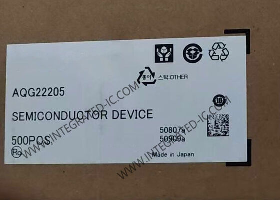 AQG22205 Integrated Circuit Chip 75V sampai 264V 2A Solid State Photo-Coupled Relay dengan Snubber Circuit
